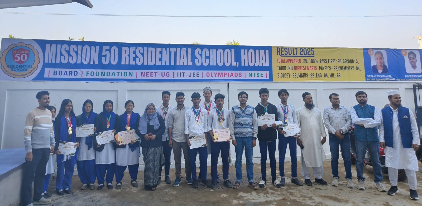 Medal Winners in Annual Sports Meet-2025